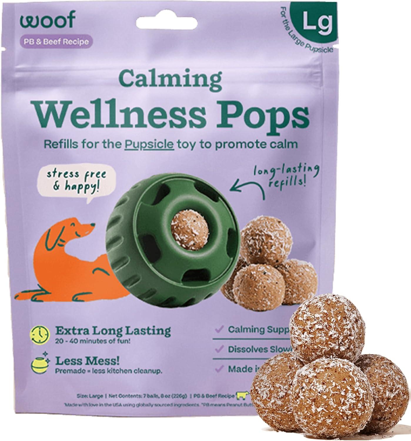Woof Calming Wellness Pops | Large