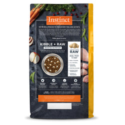 Alimento seco para perros Instinct All Life Stages Raw Boost de 21 lb, sin cereales