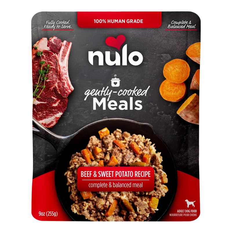 Nulo Dog Gently Cooked Beef & Sweet Potato Pouch (9oz)
