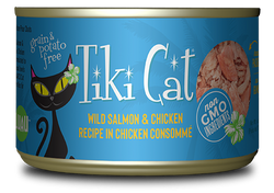 2.8oz Tikicat All Life Stages Napili Luau Salmón y Pollo