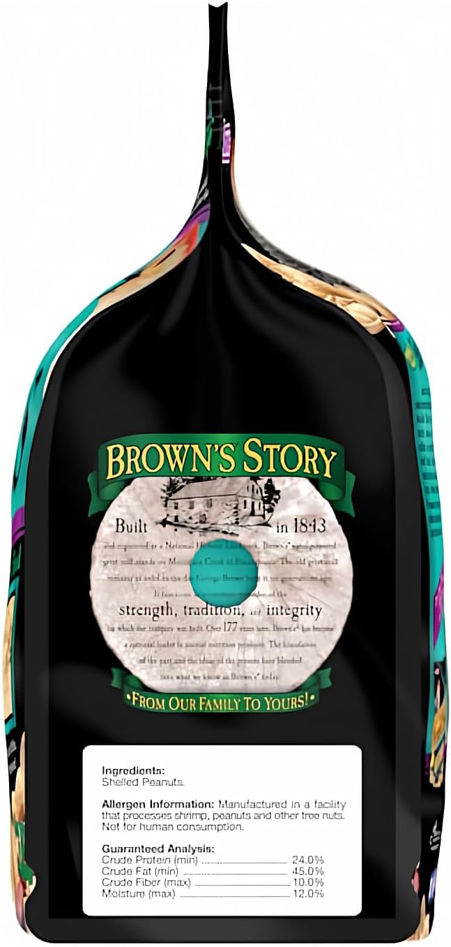 3lb Brown's Shelled Peanuts