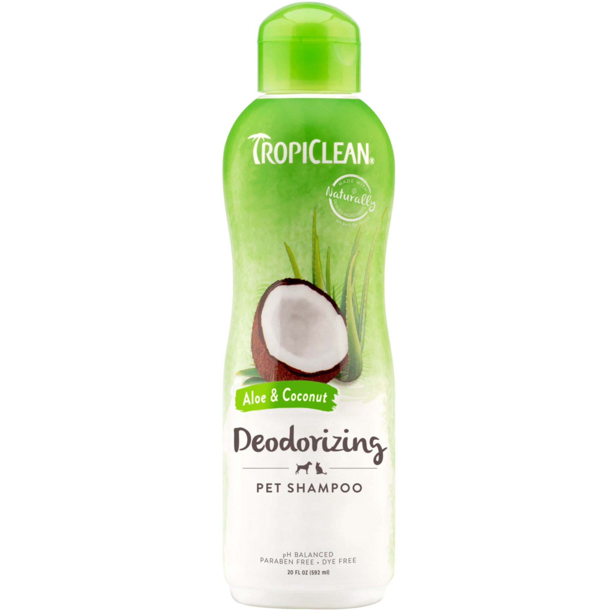 Tropiclean Aloe and Coconut Dog Shampoo (20oz)