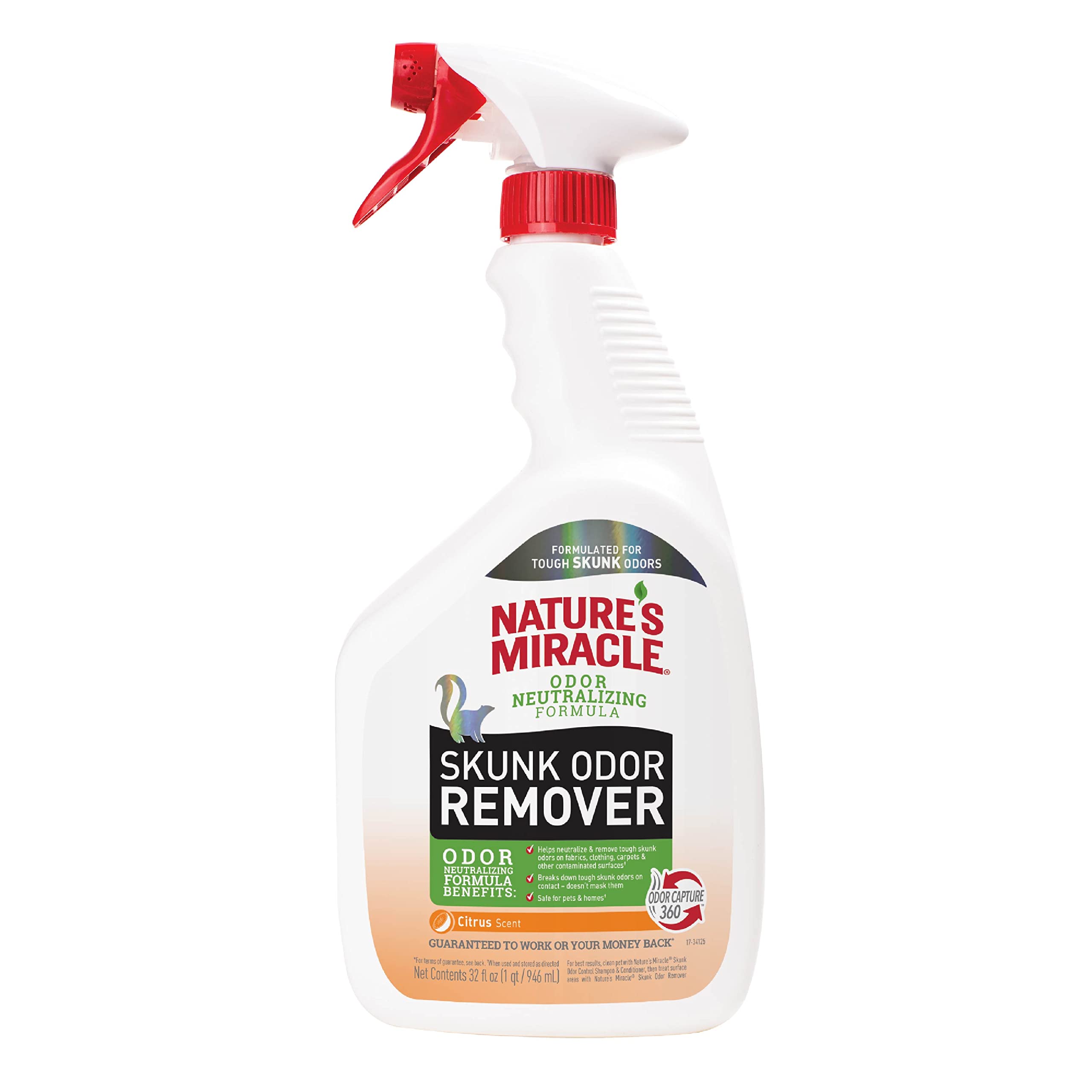 Nature's Miracle Skunk Odor Remover Citrus Scented Spray (32oz)