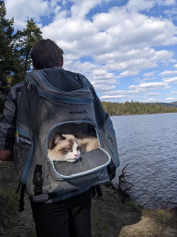 Mr. Peanut's Tahoe Series Expandable Backpack Pet Carrier