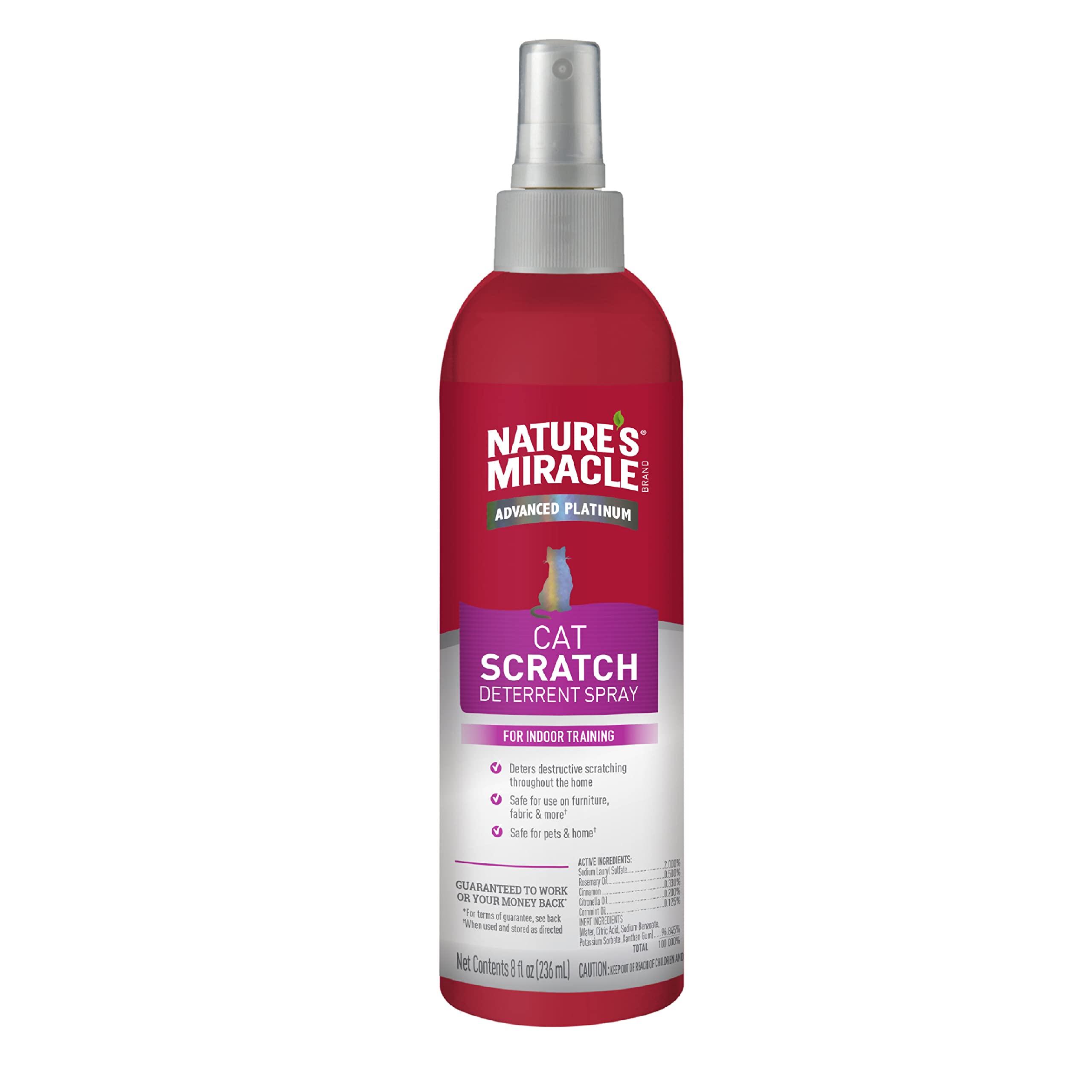 Natures Miracle Cat Scratch Deterrent Spray (8oz)