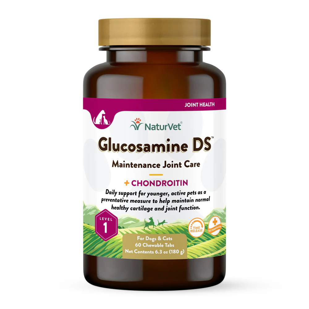 60Ct Naturvet Glucosamine DS Plus Level 1 Chews