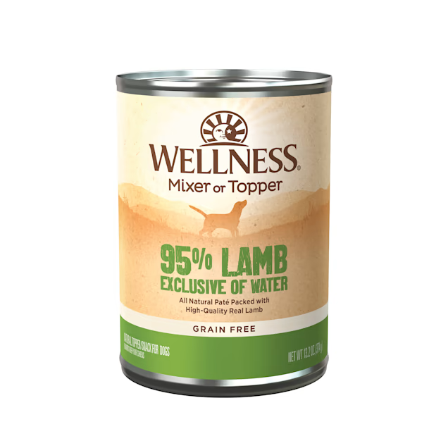 Wellness Adult 95% Lamb Wet Dog Food (13.2oz)