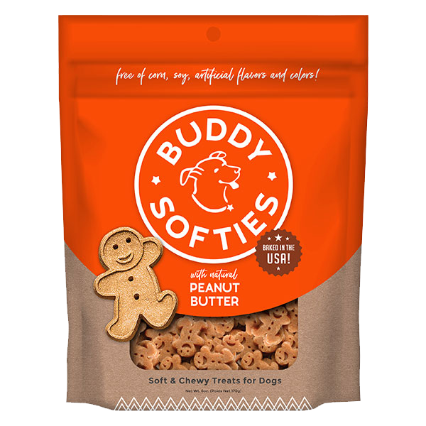 Buddy Softies Peanut Butter Dog Treats (20oz)