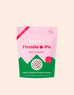 Golosinas para perros Bocces suaves y masticables Fireside Pie de 6 oz