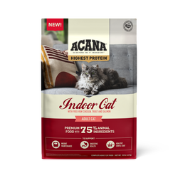 Acana Adult Grain Free Chicken, Trout and Salmon Indoor Entree Cat Food (10lb)