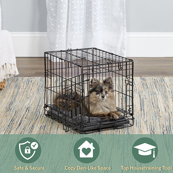 Midwest Contour Toy Dog Crate 18x12x14