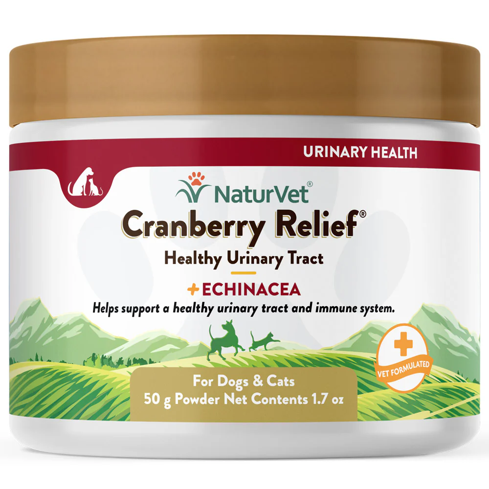 50G NaturVet Dog and Cat Cranberry Relief Powder