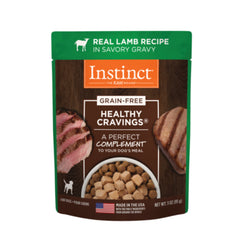 3盎司 Instinct Healthy Cravings 羊肉狗粮袋装