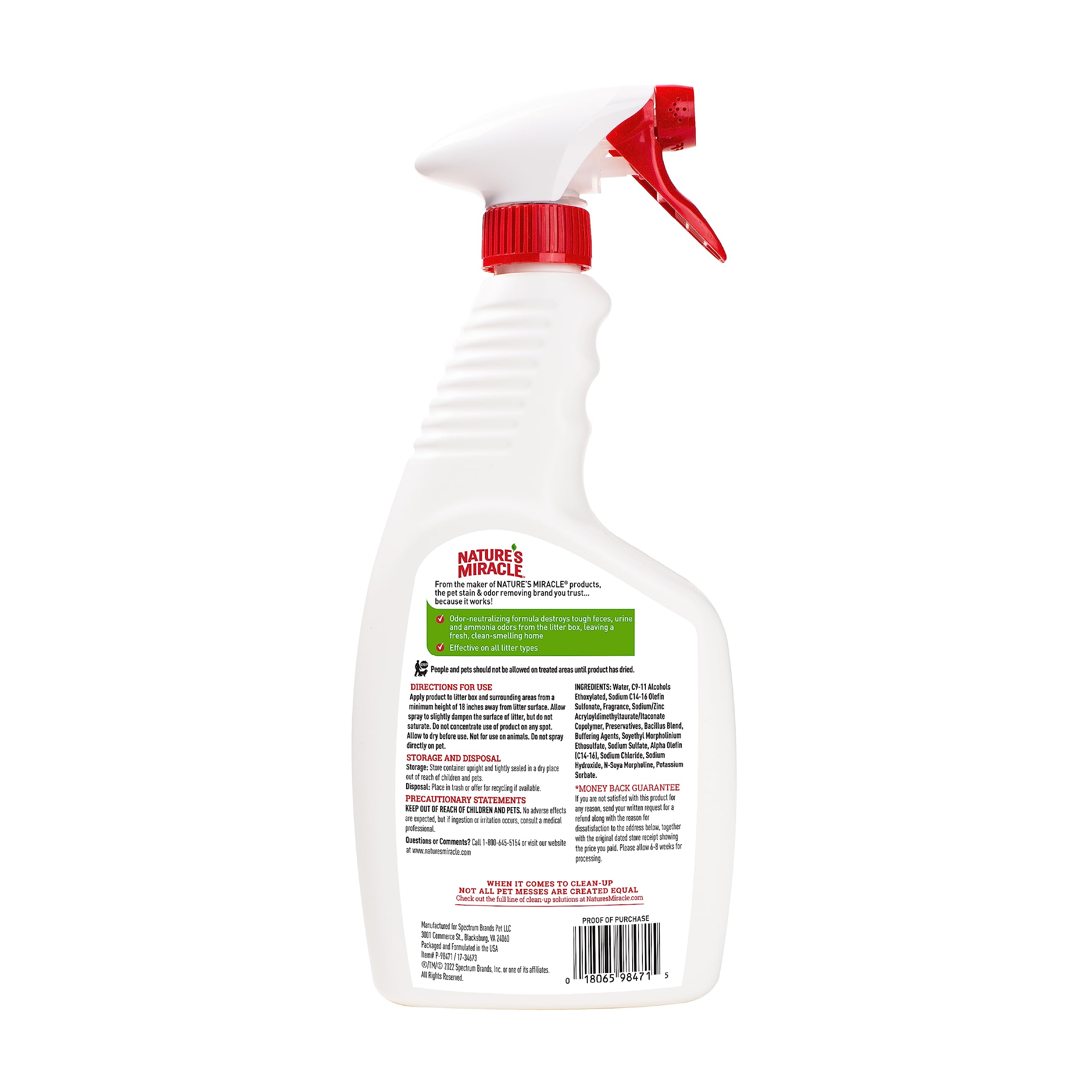 Nature's Miracle Litter Odor Destroyer (24oz)