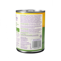 Alimento húmedo para perros Wellness Adult de cordero y camote, 12.5 oz