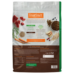 Alimento seco para perros Instinct Adult Be Natural de cordero y avena de 25 lb