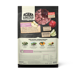 Alimento para perros de dieta de ingredientes limitados Acana Adult Cordero y manzana de 22.5 lb