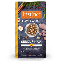 5 lb Instinct Raw Boost All Life Stages Alimento seco para gatos con pollo sin cereales