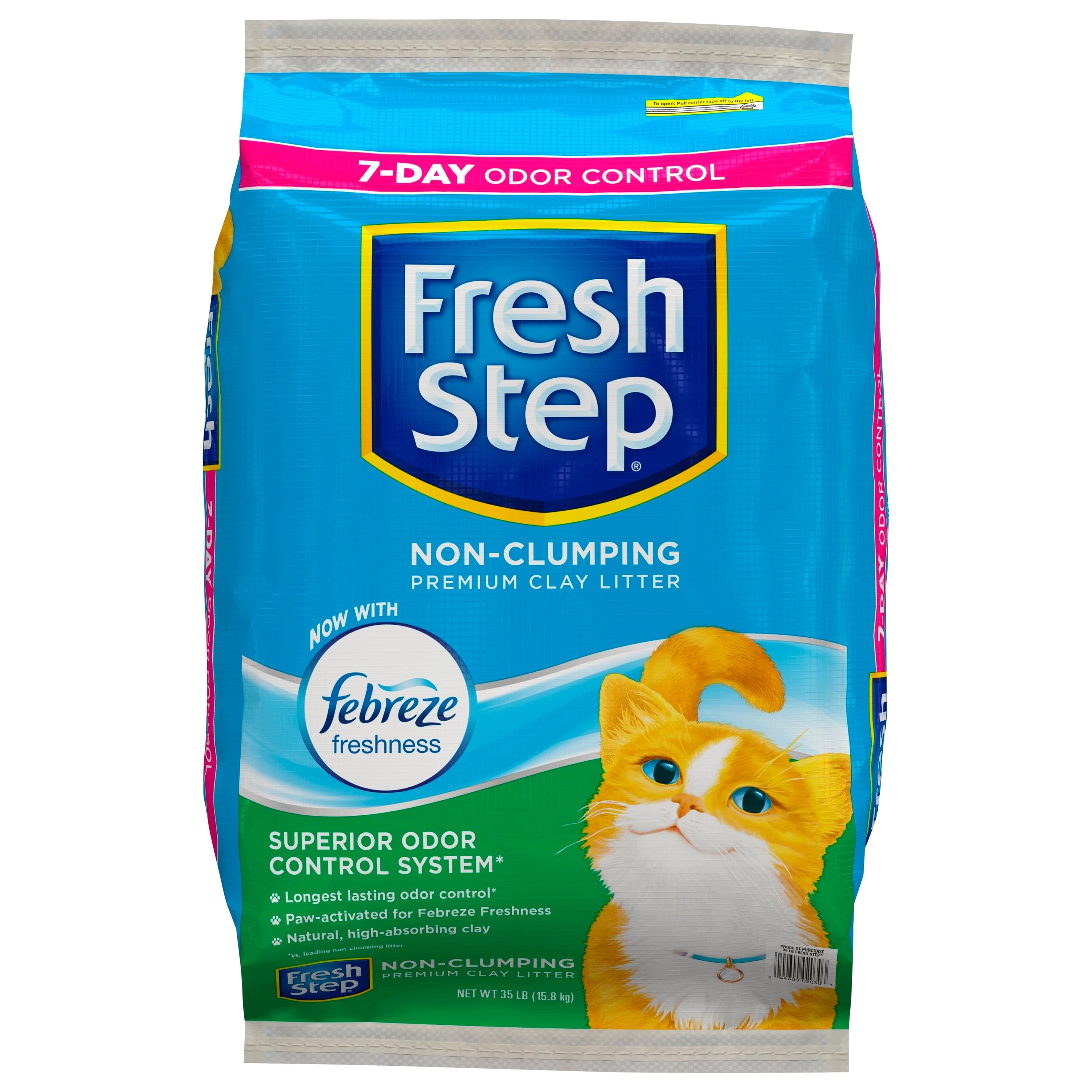 Arena para gatos de arcilla Fresh Step de 35 lb