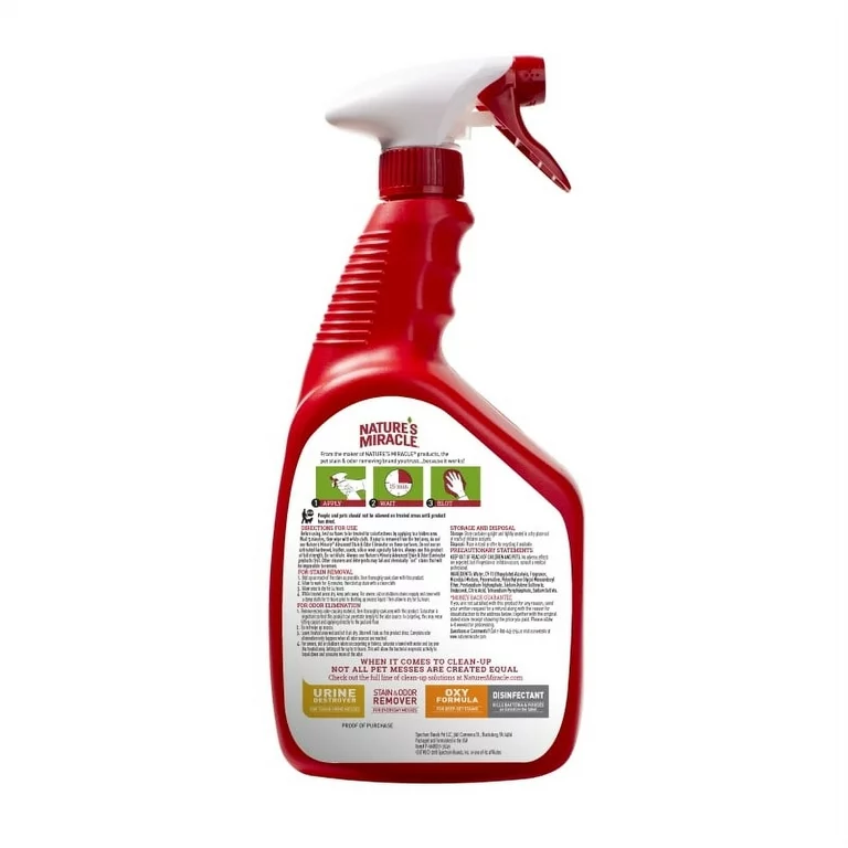 Natures Miracle Advanced Stain and Odor Remover Spray (32oz)