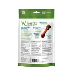 Valuebag Whimzees Brushzees - Golosinas dentales diarias medianas para perros, 12,7 oz, 4,5"