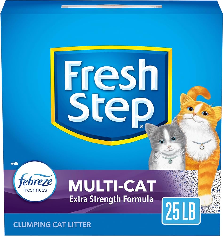 Arena perfumada para gatos múltiples Fresh Step de 25 lb