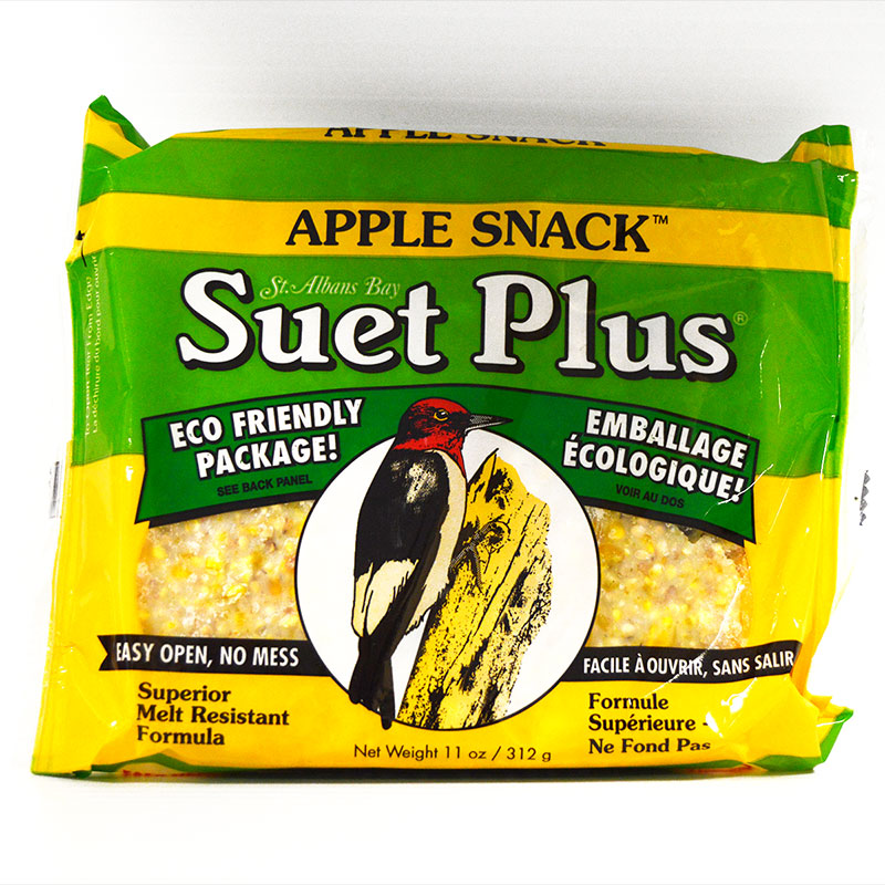 11oz St Albans Apple Snack Blend Bird Suet Cakes