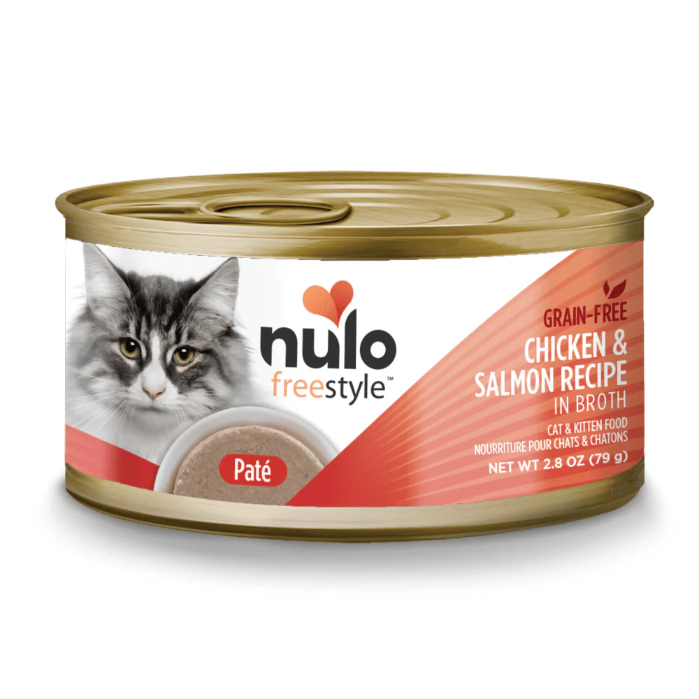 Nulo Adult & Kitten Freestyle Grain Free Chicken and Salmon Pate (2.8oz)