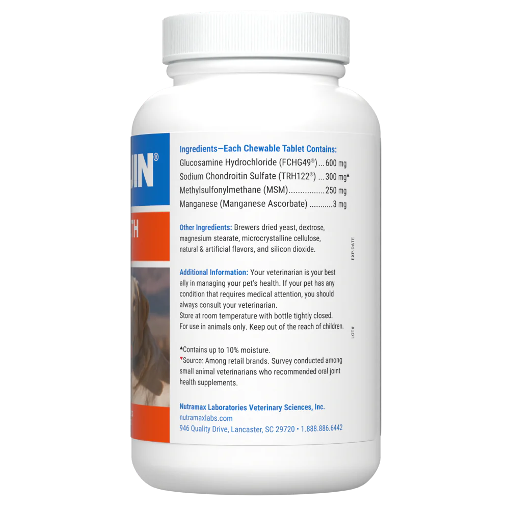 60ct Cosequin Joint Health Supplement With MSM Dog Tablets