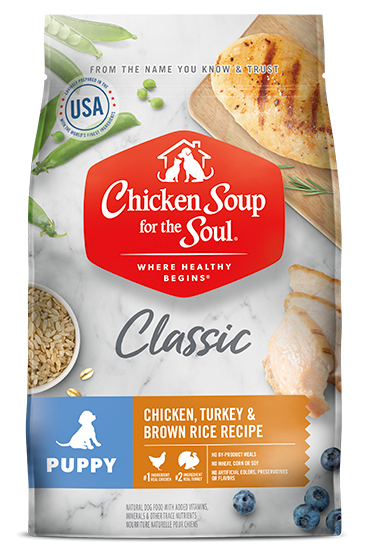 Chicken Soup Puppy Chicken, Turkey and Brown Rice Dog Food (4.5lb)