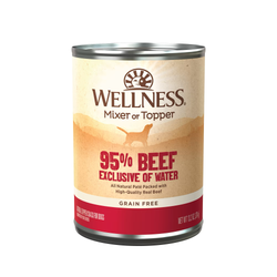 Wellness Adult 95% Beef Wet Dog Food (13.2oz)