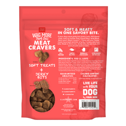 Golosinas para perros con carne de res Wagmore Chewy Cravers de 5 oz