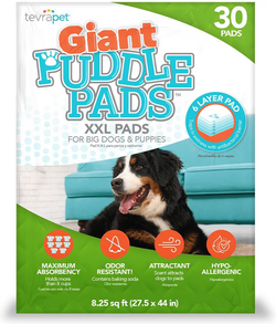 30ct Tevrapet Giant Puddle Pads