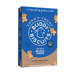 Buddy Biscuits Crunchy Teeny Treats de 16 oz, tocino y queso 