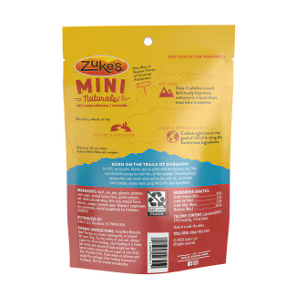 Zuke’s Adult Mini Naturals Beef Dog Treats (6oz)