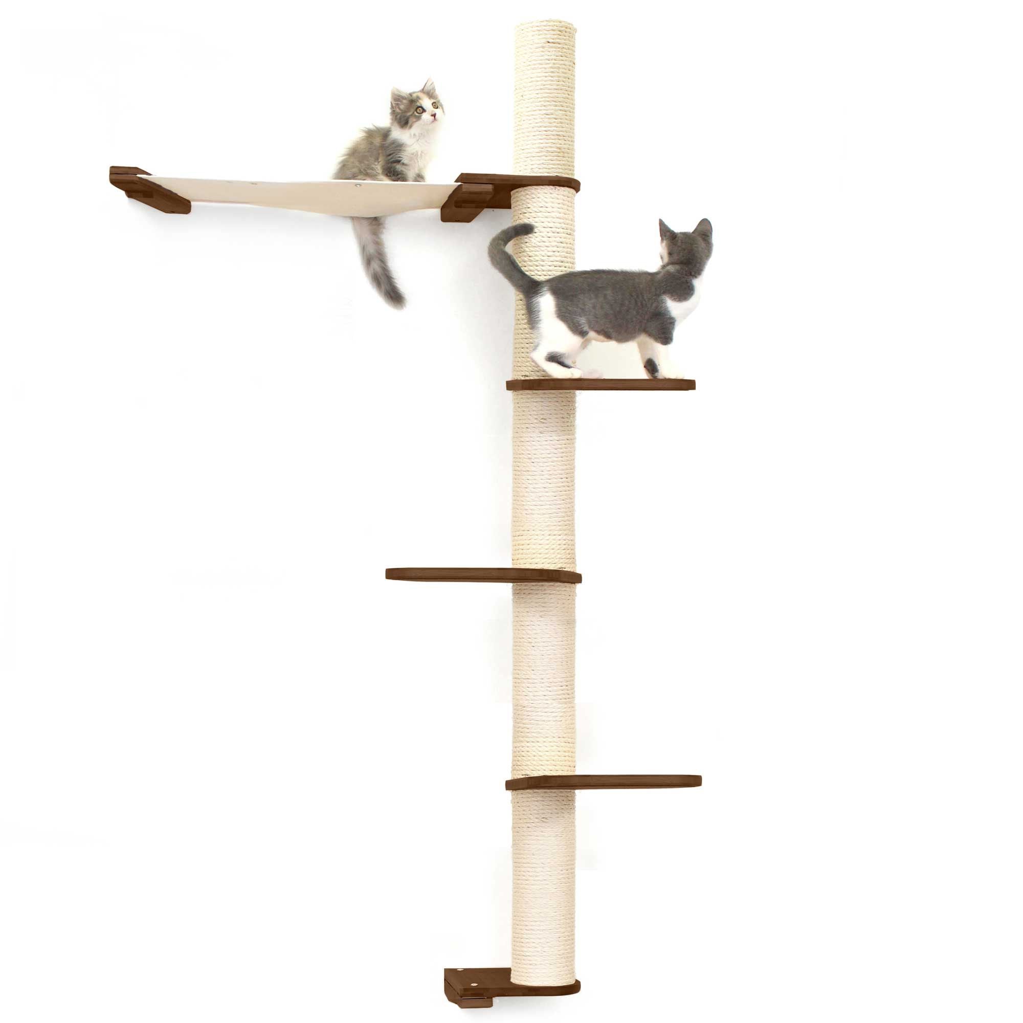 The Crow's Nest - A Wall Cat Scratcher with Hammock