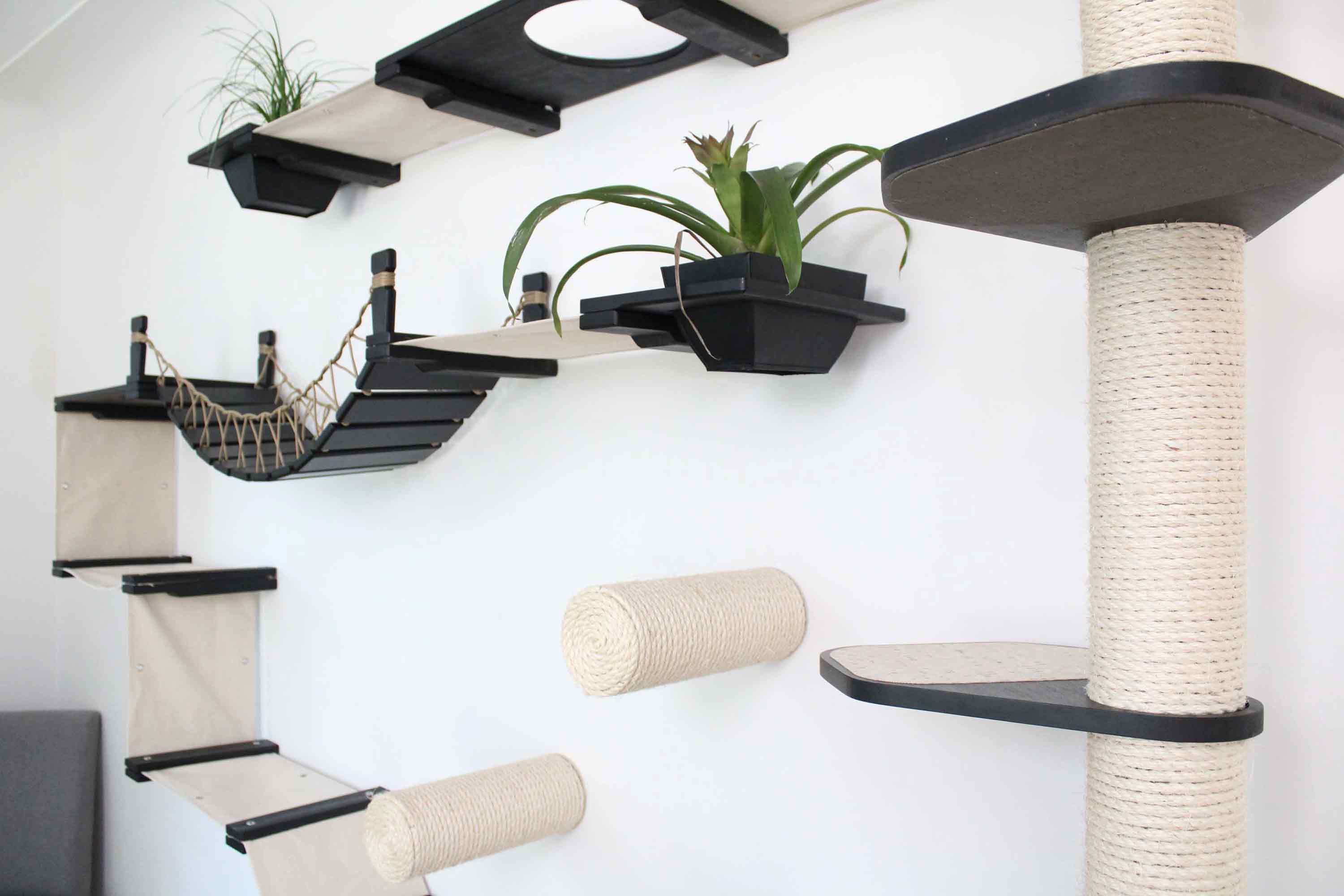 The Juggernaut - Indoor Cat Playground for Wall