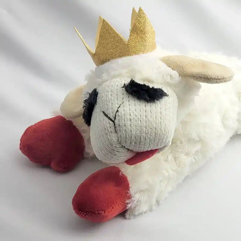 Multipet Lamb Chop with Crown Medium 10.5"