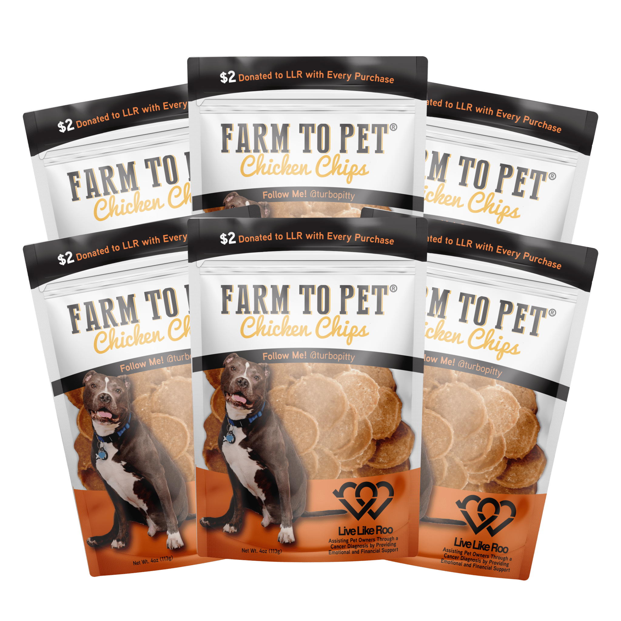 Farm To Pet Live Like Roo Chicken Chips