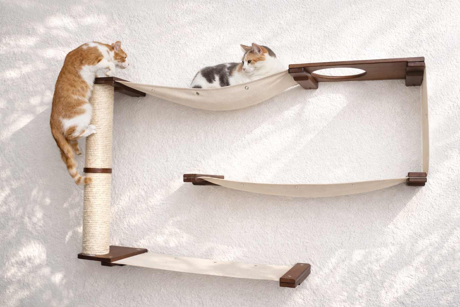 Cat Maze Wall - 3 Tier Cat Tree