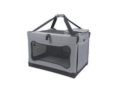 Mr. Peanut's Soft Sided Portable Pet Crate with Lightweight Aluminum Frame