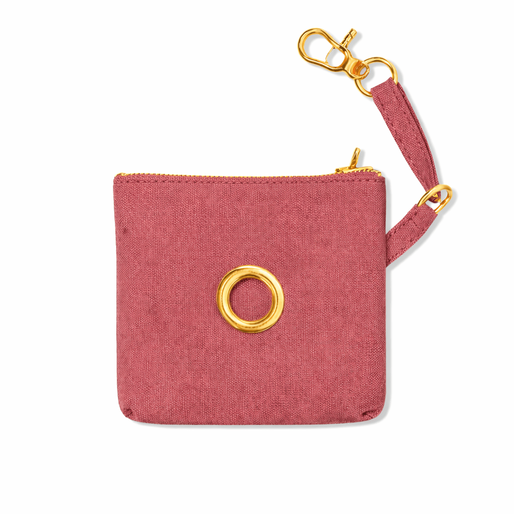 Nantucket Waxed Cotton Canvas Poop Bag Pouch