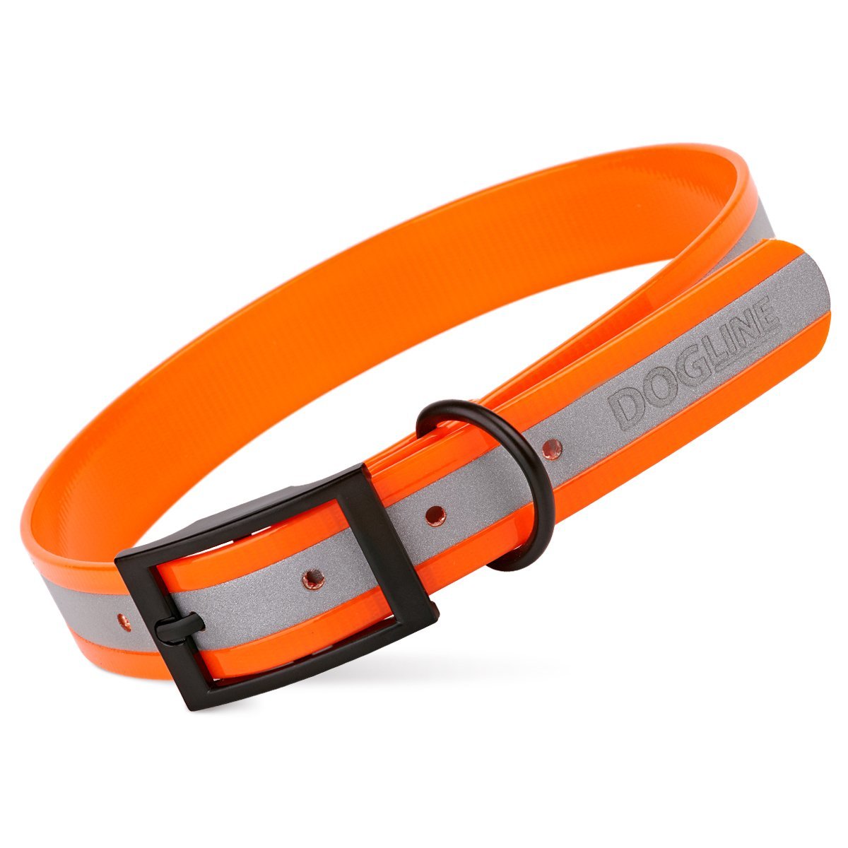 Biothane Translucent Reflective Dog Collar