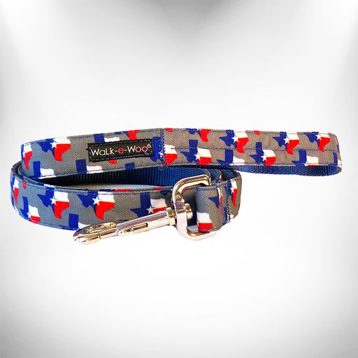 Walk-e-Woo Colorado and Texas Dog Collars, Leads, and Bows - 6 Styles