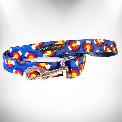 Walk-e-Woo Colorado and Texas Dog Collars, Leads, and Bows - 6 Styles