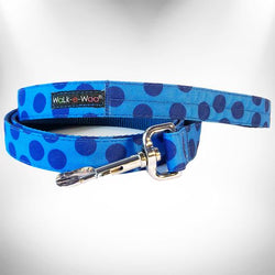 Polka Dot Dog Collars, Leads, and Bows - Monotone - 6 Styles