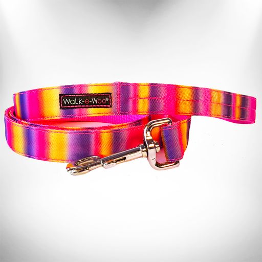 Tie Dye Dog Collars, Leads, and Bows - 4 Styles