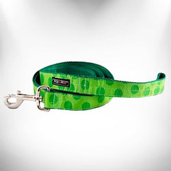 Polka Dot Dog Collars, Leads, and Bows - Monotone - 6 Styles