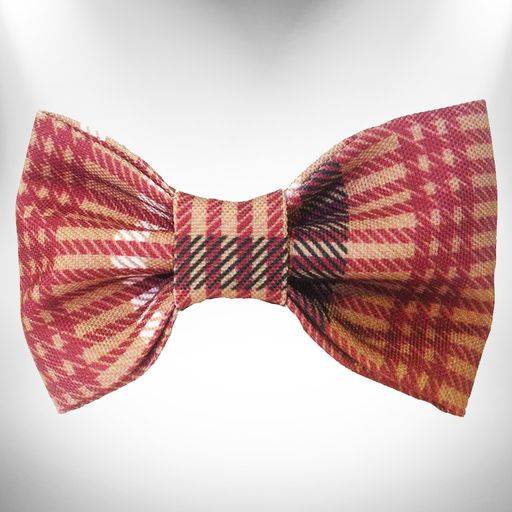 Walk-e-Woo Plaid Dog Collars, Leads, and Bows - 4 Styles