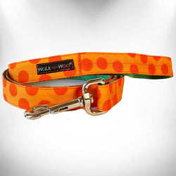 Polka Dot Dog Collars, Leads, and Bows - Monotone - 6 Styles